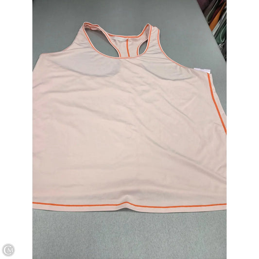 Tank Top By Fabletics In Pink, Size: 1x