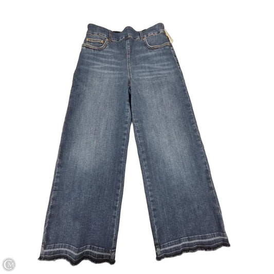 Jeans Cropped By Lysse In Blue Denim, Size: 8