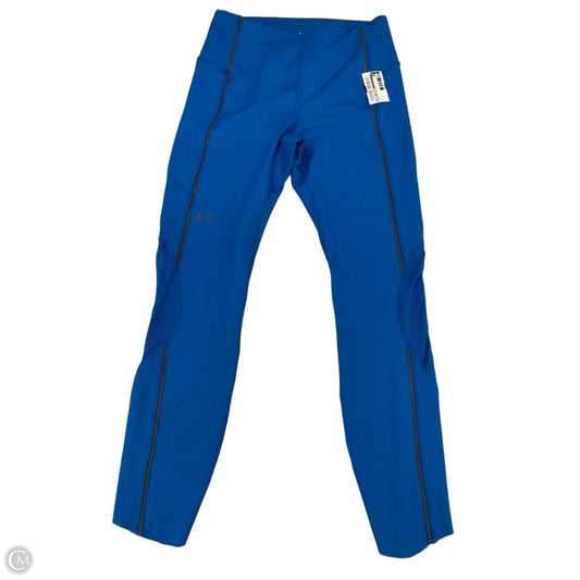Athletic Leggings By Under Armour In Blue, Size: M