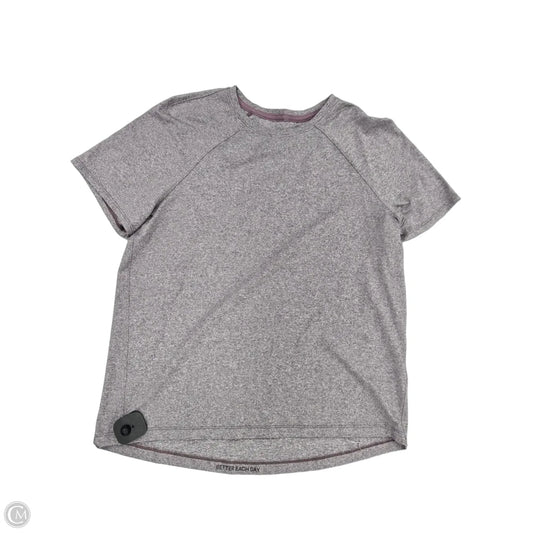 Top Short Sleeve By Lululemon In Purple, Size: M