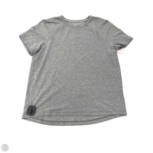 Top Short Sleeve By Lululemon In Green, Size: M
