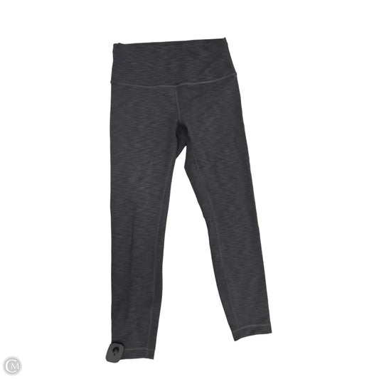 Athletic Leggings By Lululemon In Grey, Size: 6