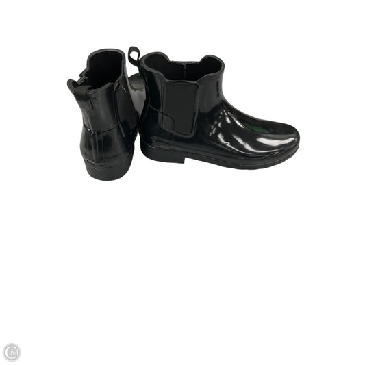 Boots Designer By Hunter In Black, Size: 10