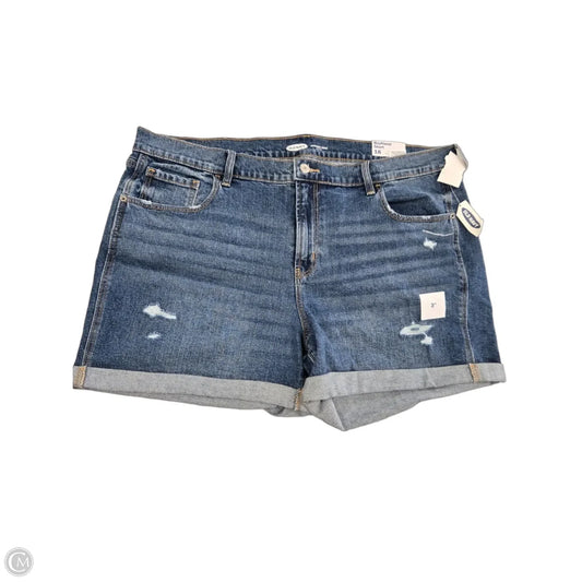 Shorts By Old Navy In Blue Denim, Size: 18