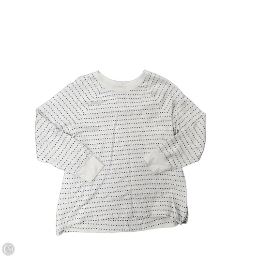 Top Long Sleeve By Lou And Grey In Cream, Size: L