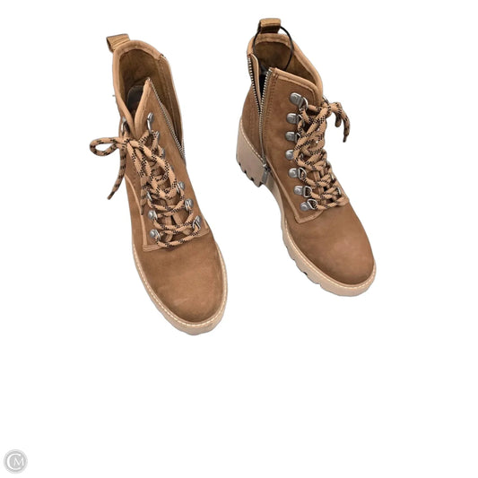 Boots Ankle Heels By Dolce Vita In Brown, Size: 7.5