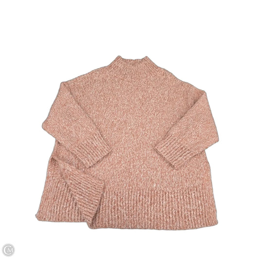 Sweater By Ann Taylor In Peach, Size: Xl
