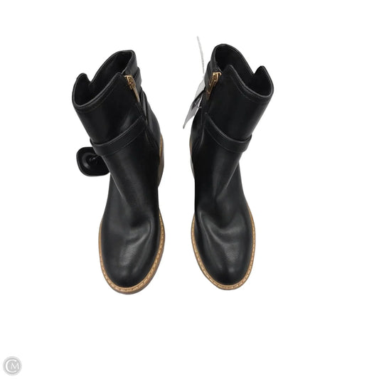 Boots Ankle Heels By Marc Fisher In Black, Size: 6