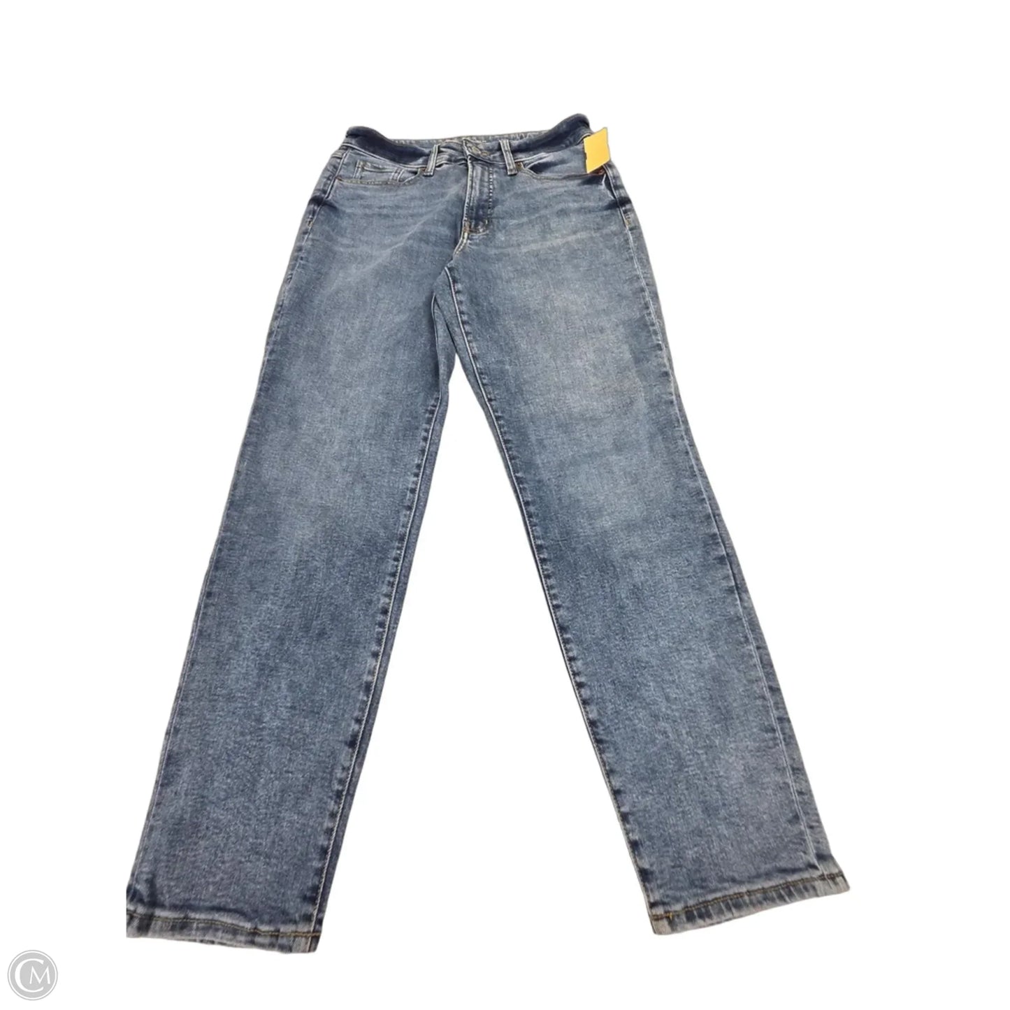 Jeans Straight By Old Navy In Blue Denim, Size: 8