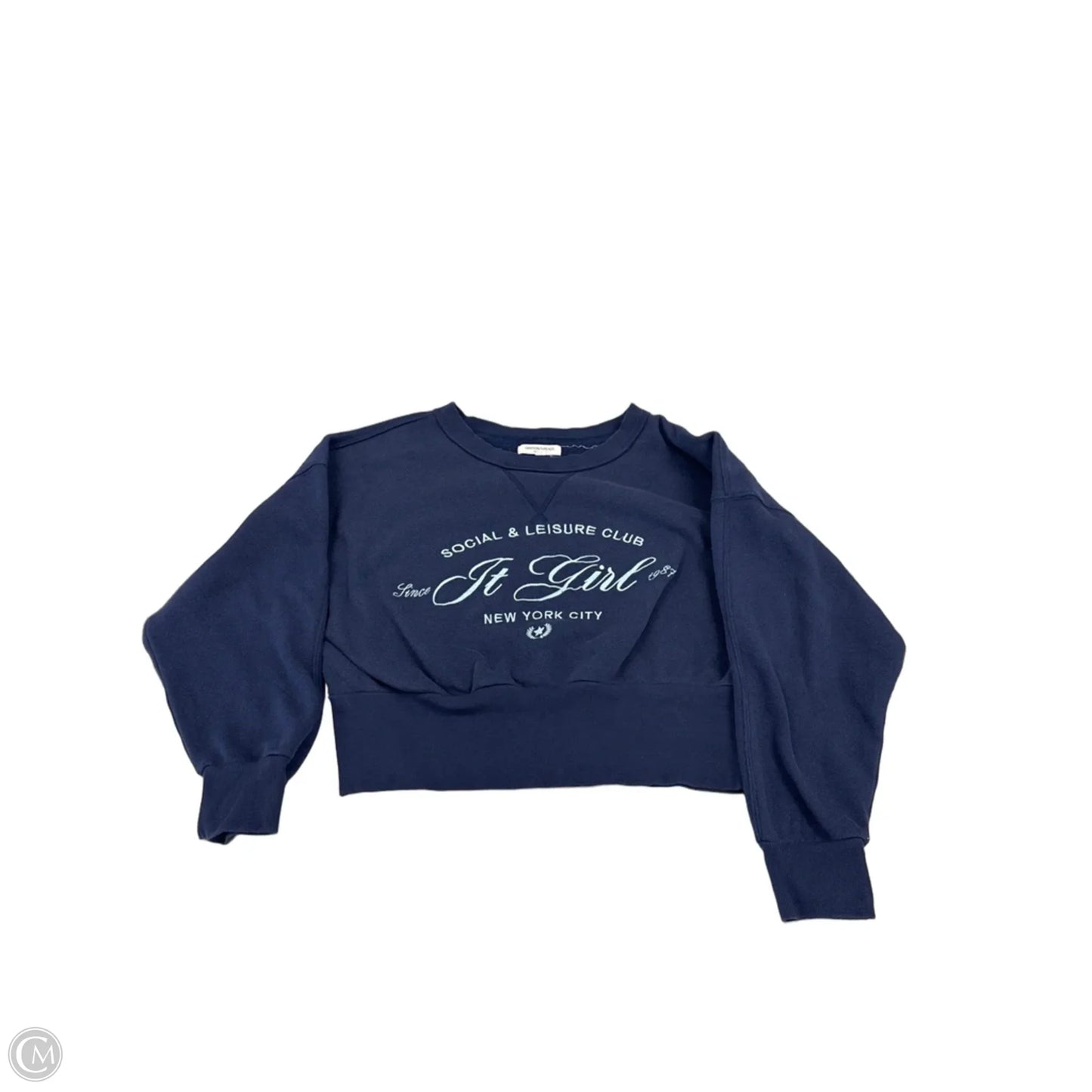 Top Long Sleeve By Grayson Threads In Blue, Size: Xl