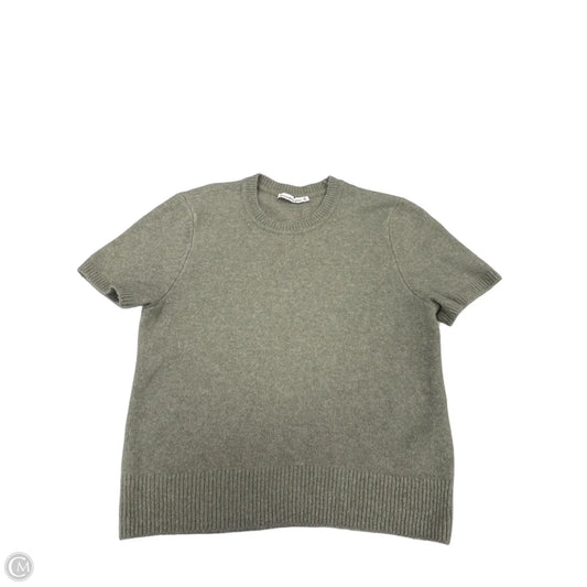 Sweater Short Sleeve By Abercrombie And Fitch In Green, Size: M