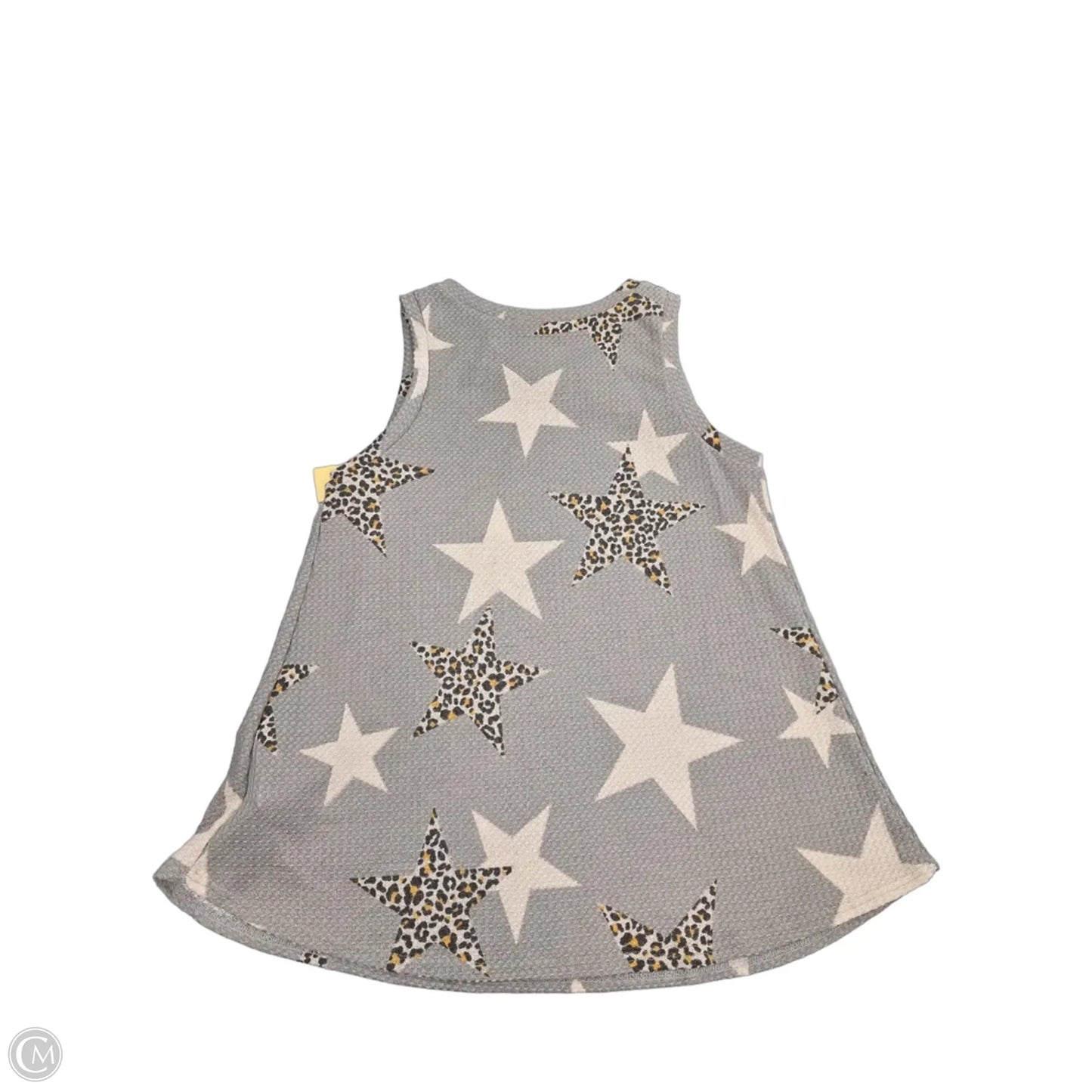 Top Sleeveless By Bombom In Taupe, Size: S
