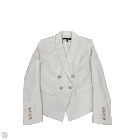 Blazer By White House Black Market In White, Size: Xs