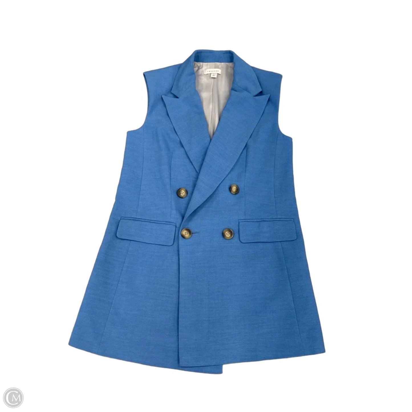 Blazer By Top Shop In Blue, Size: Xs