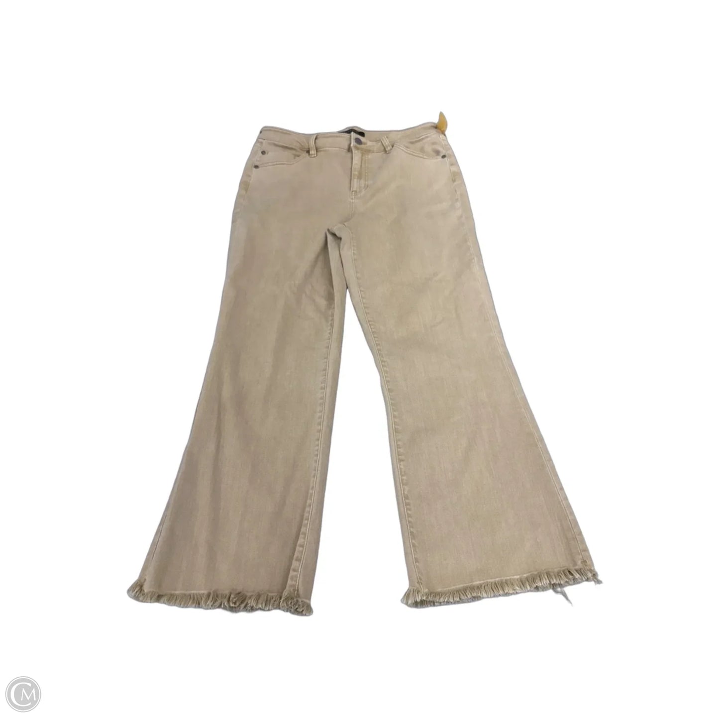 Pants Cropped By Liverpool In Tan, Size: 12