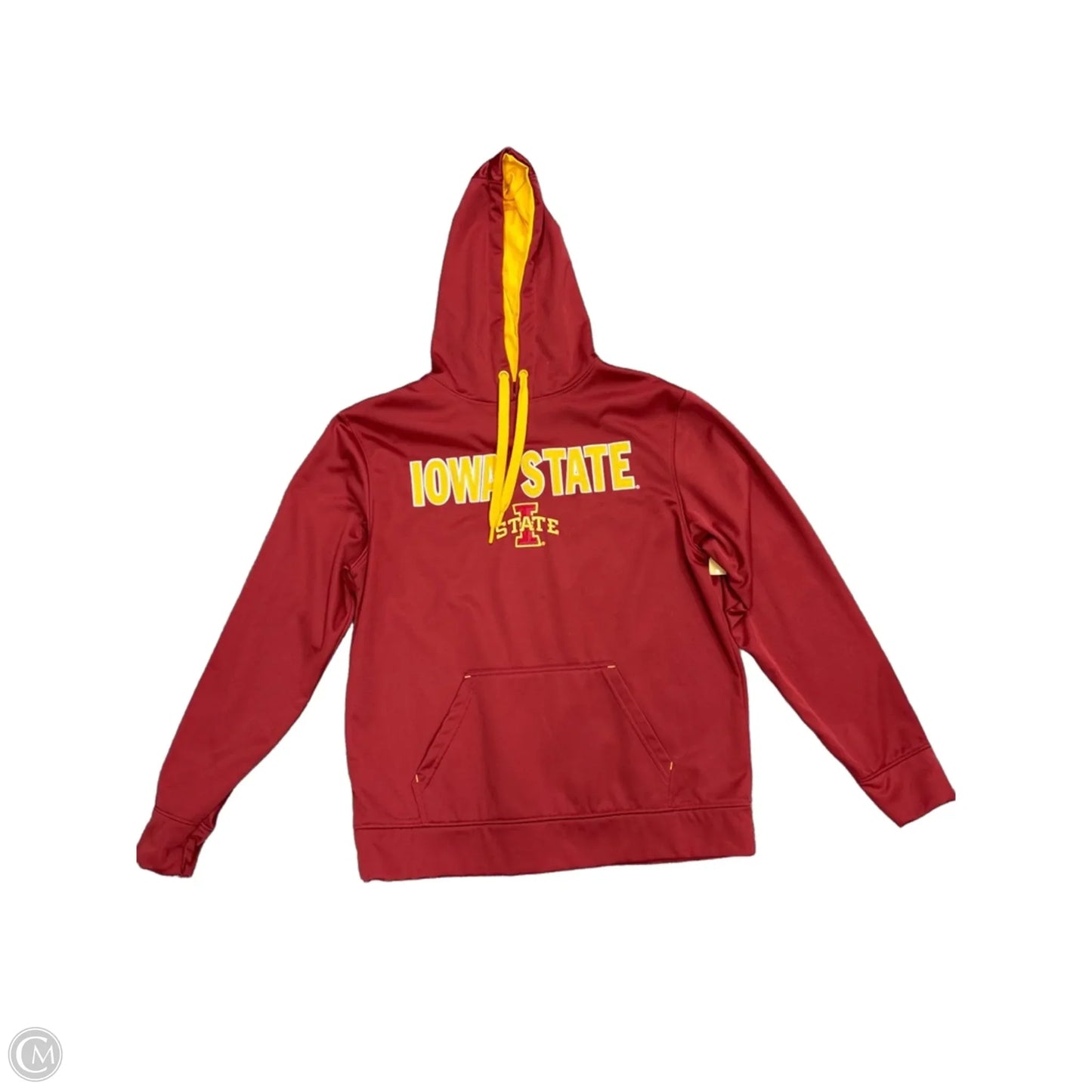 Athletic Sweatshirt Hoodie By Top Of The World In Red, Size: M