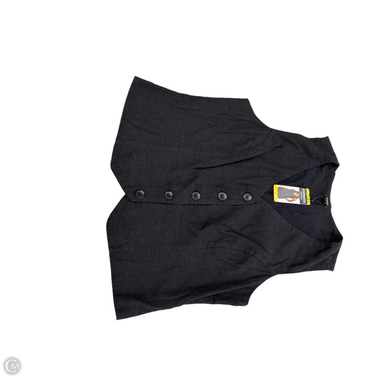 Vest Other By Express In Black, Size: M