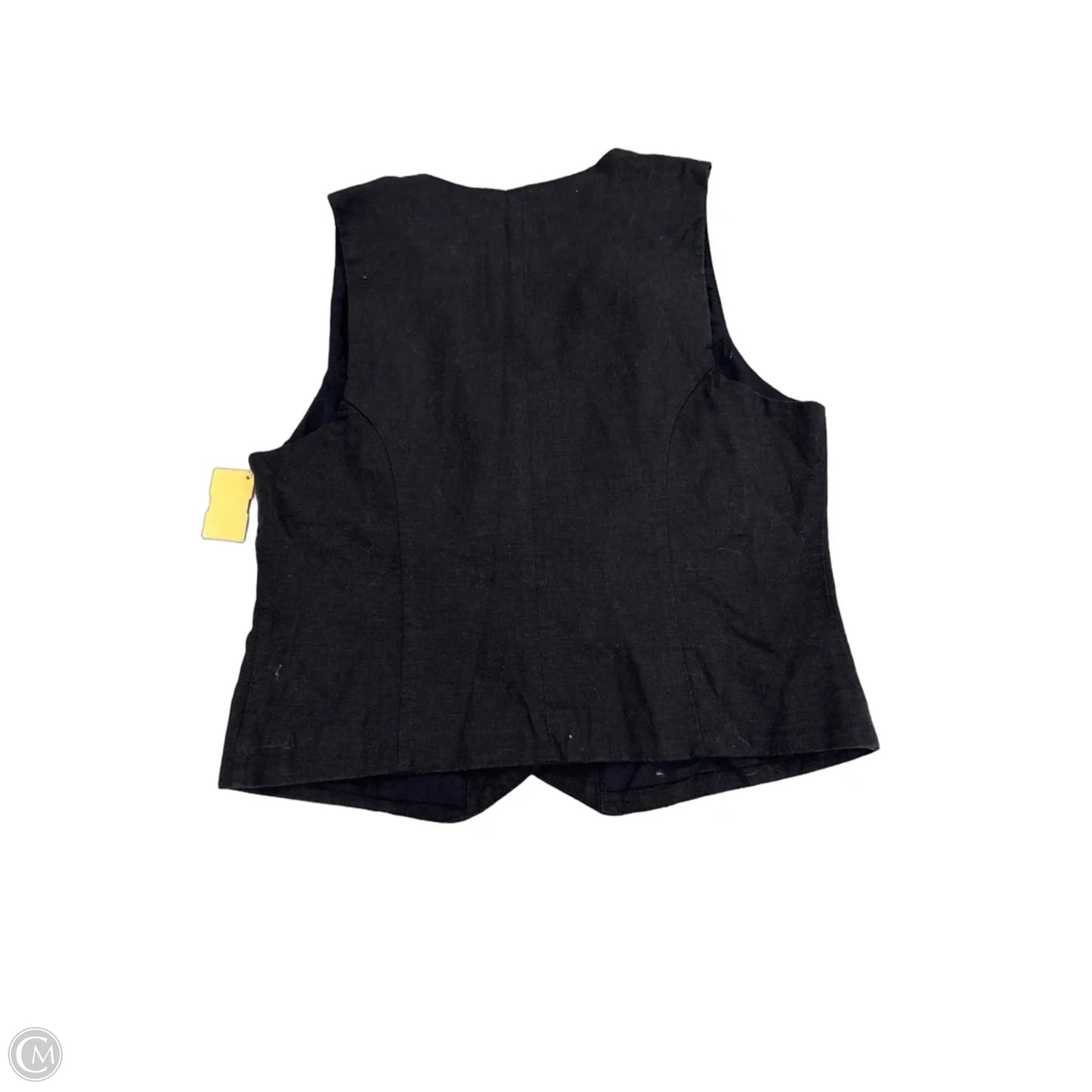 Vest Other By Express In Black, Size: M