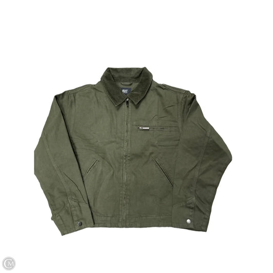 Jacket Denim By Kut In Green, Size: L