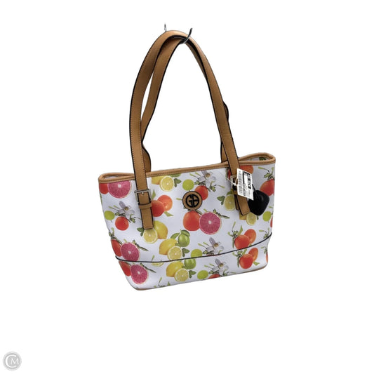 Handbag Leather By Giani Bernini, Size: Medium
