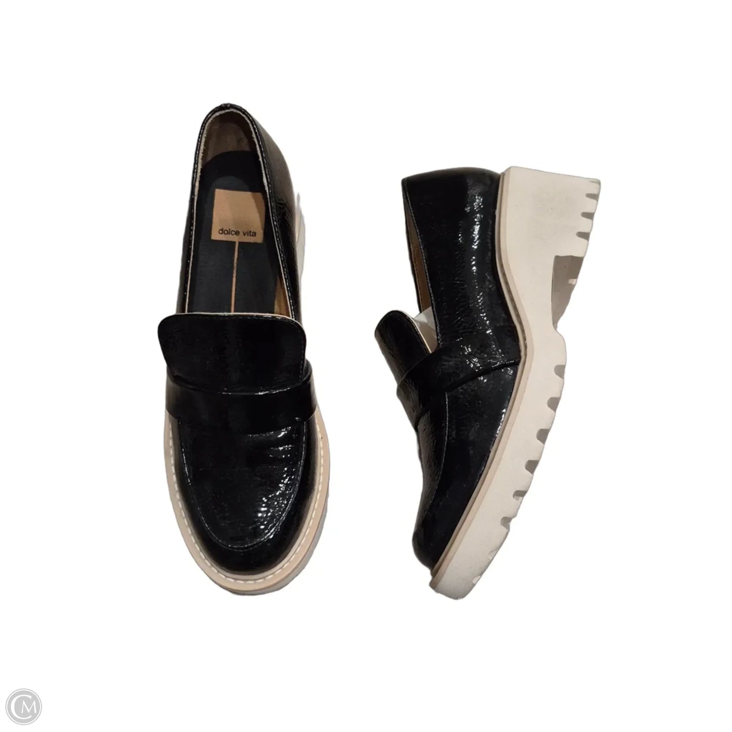 Shoes Heels Platform By Dolce Vita In Black & Cream, Size: 6
