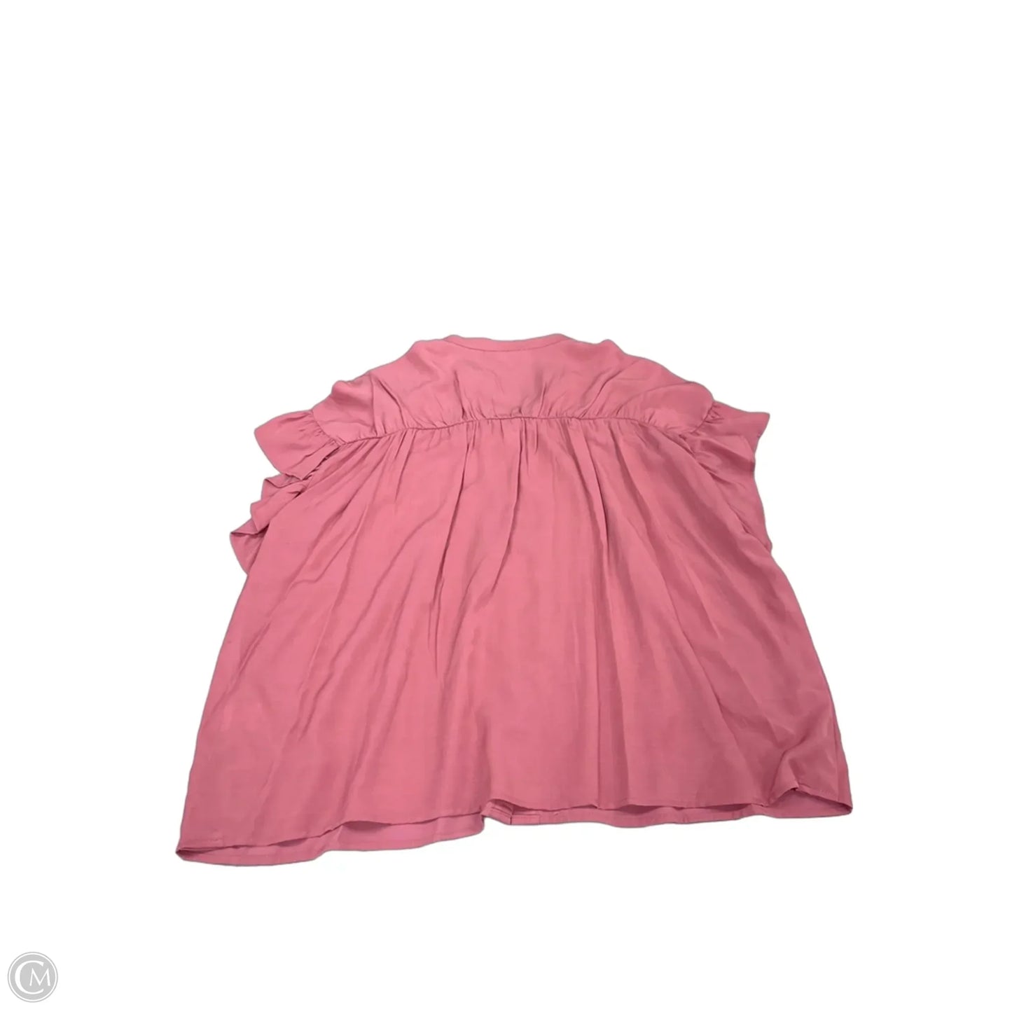 Top Short Sleeve By Bibi In Pink, Size: S