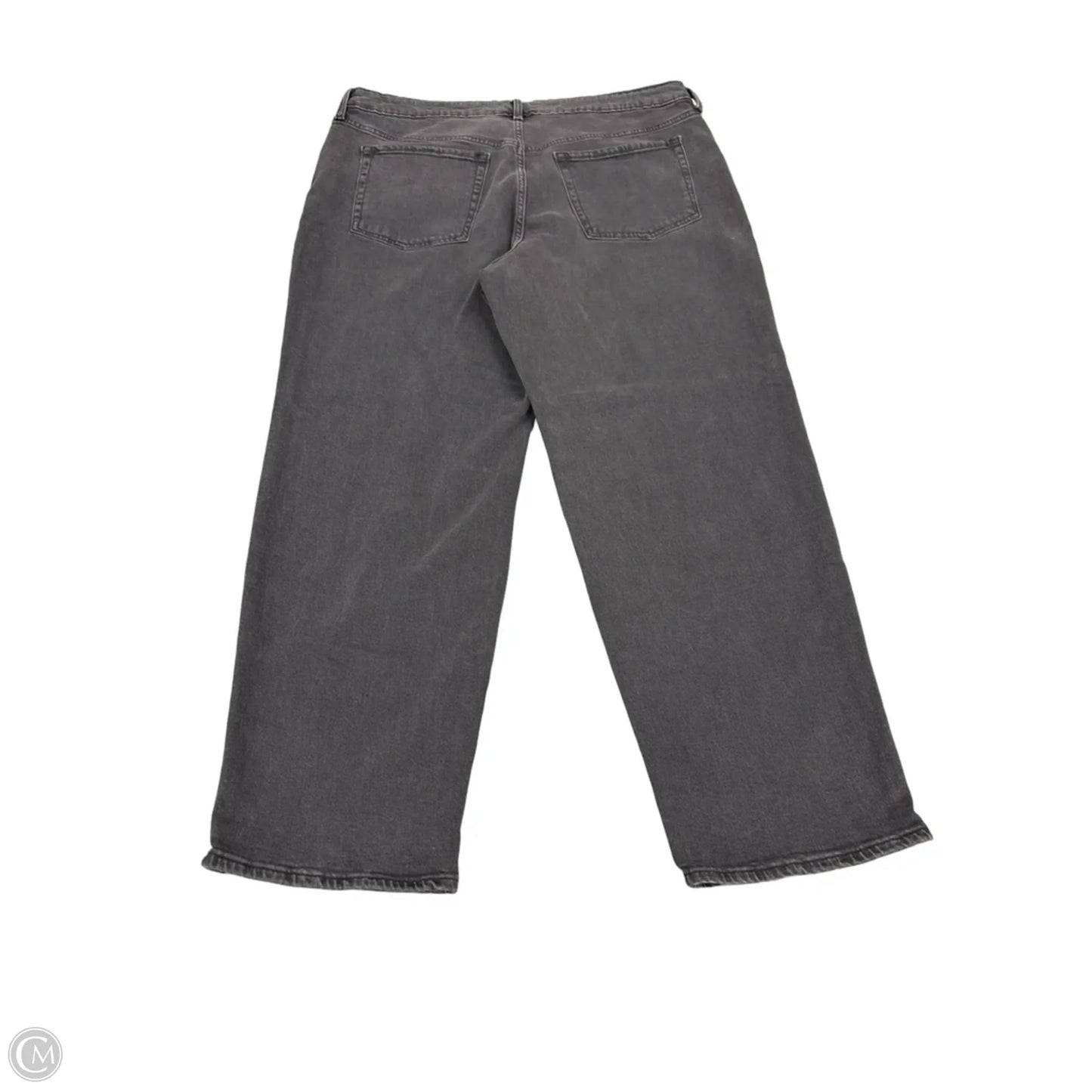Jeans Wide Leg By Old Navy In Black Denim, Size: 18