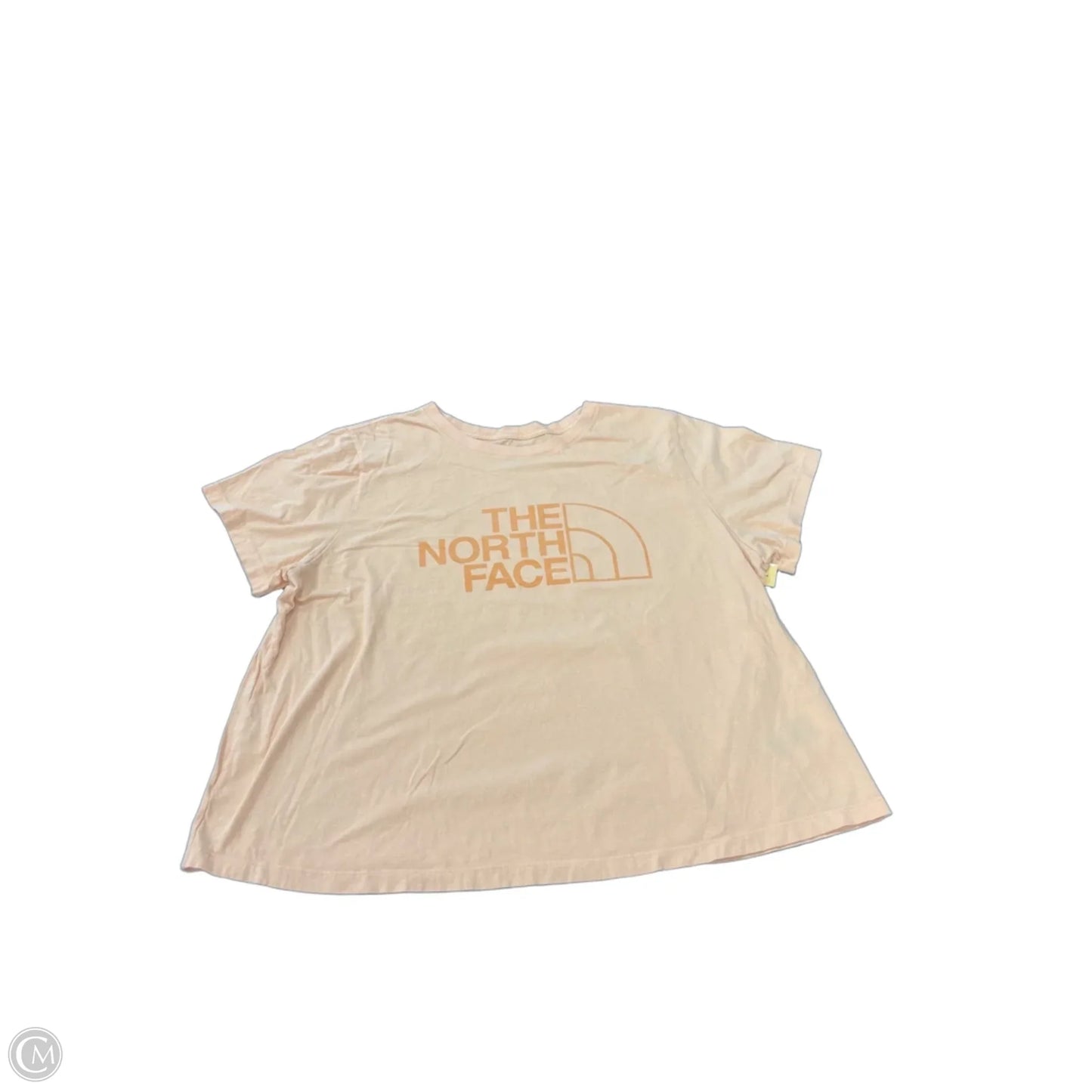 Top Short Sleeve By The North Face In Orange, Size: 3x