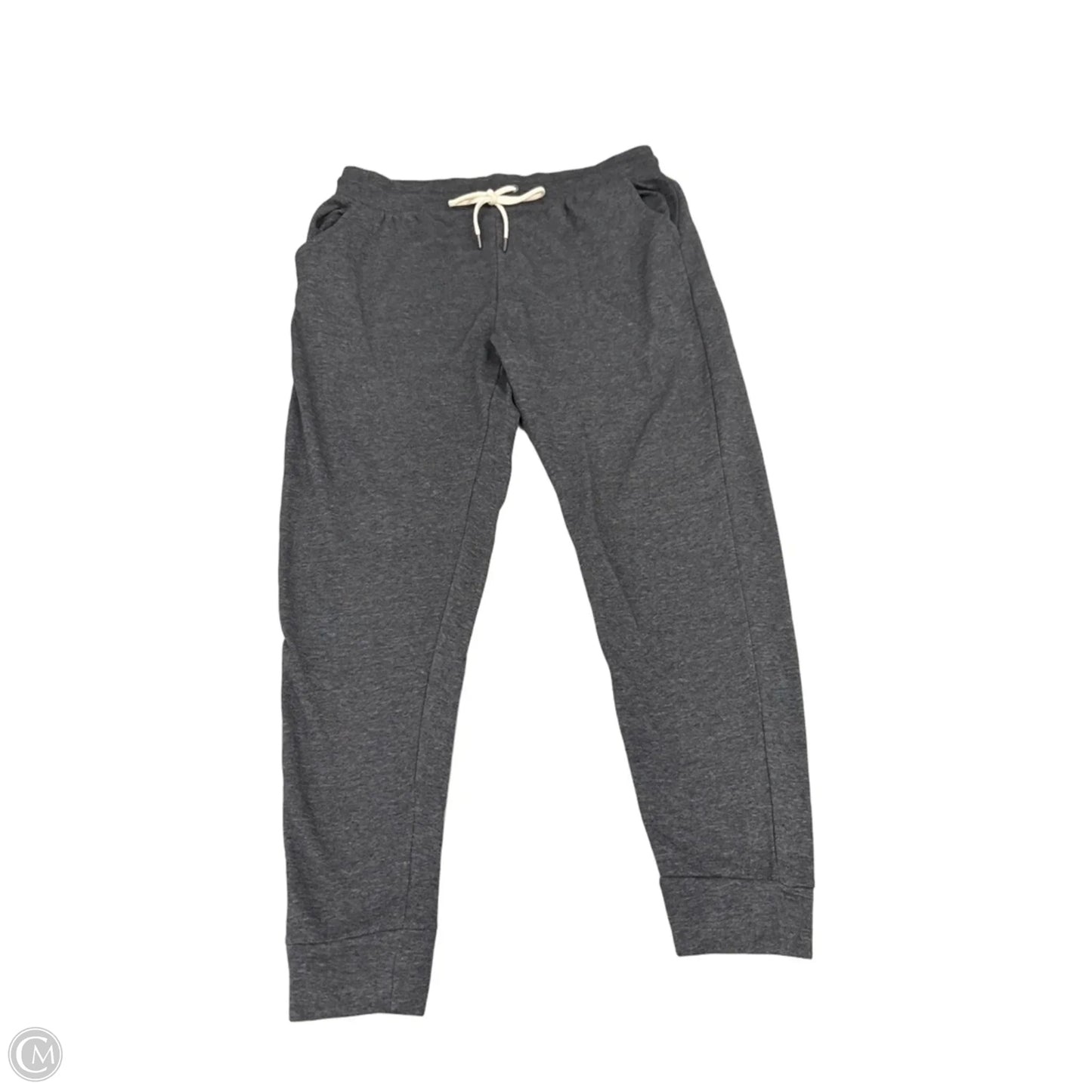 Athletic Pants By Daisy Fuentes In Grey, Size: L