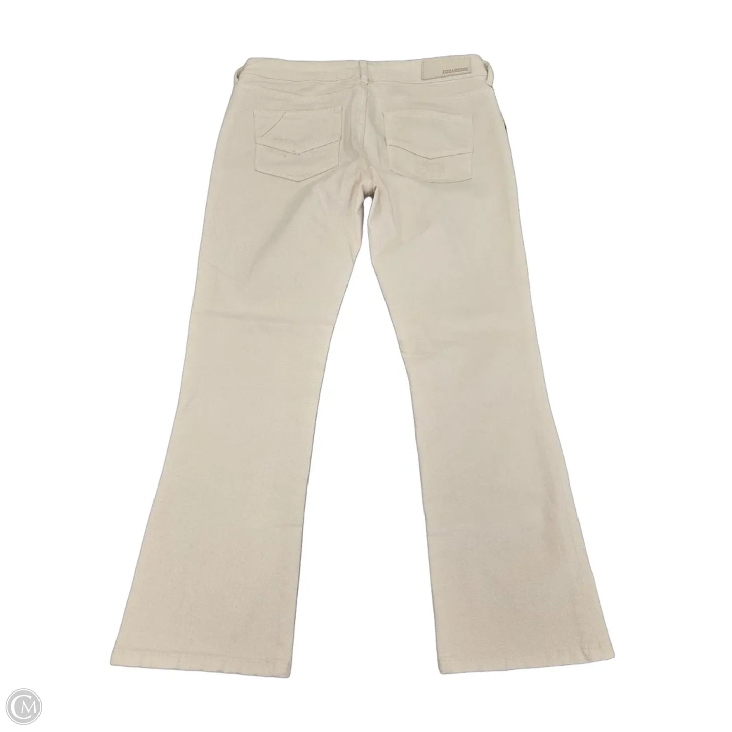 Jeans Straight By Zadig And Voltaire In White, Size: 8