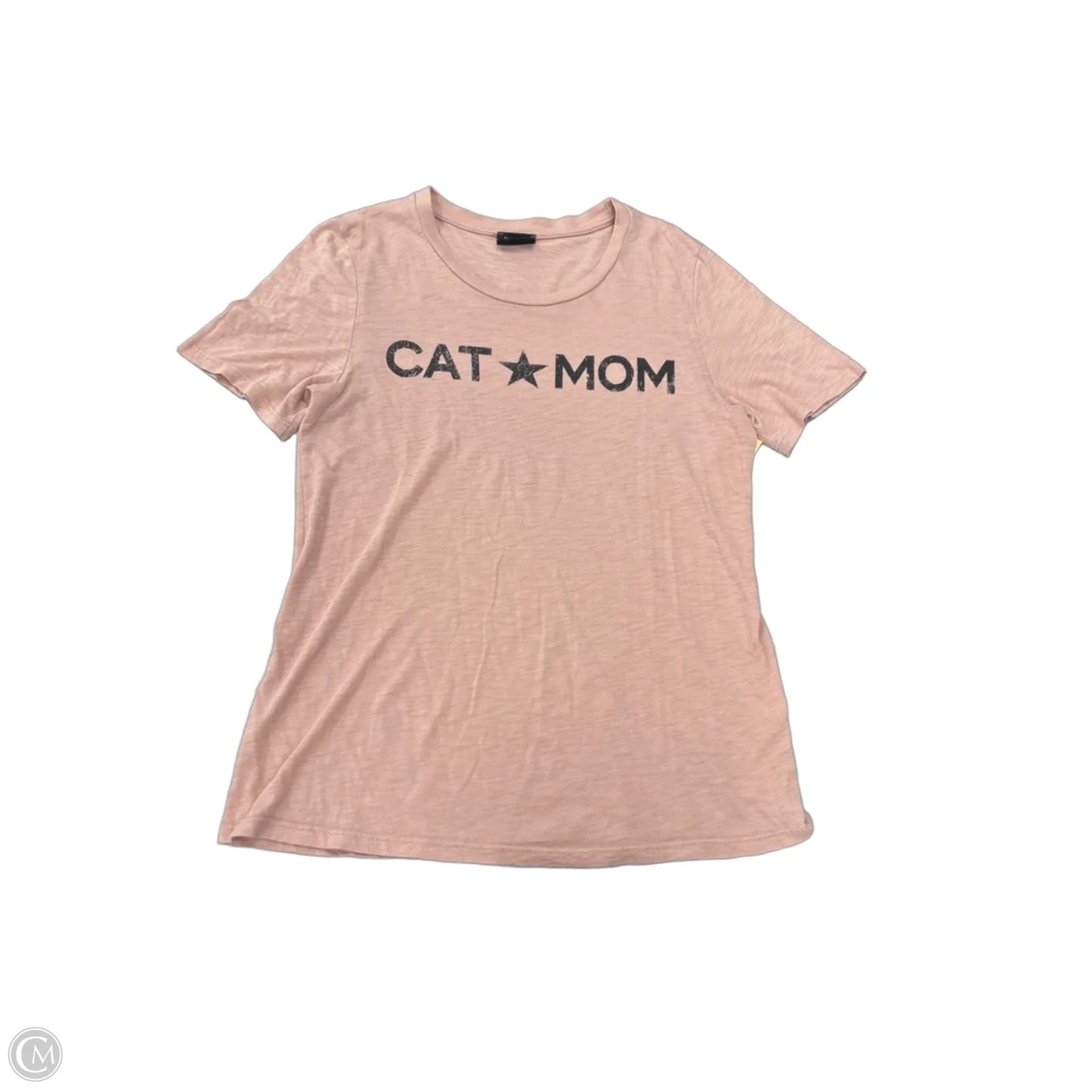 Top Short Sleeve By Cma In Pink, Size: S
