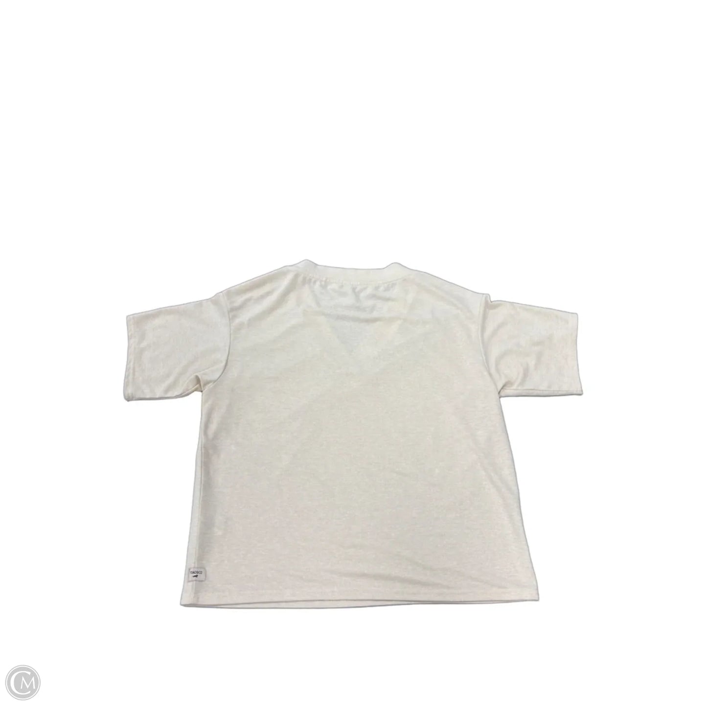 Top Short Sleeve By Toad & Co In Cream, Size: Xs