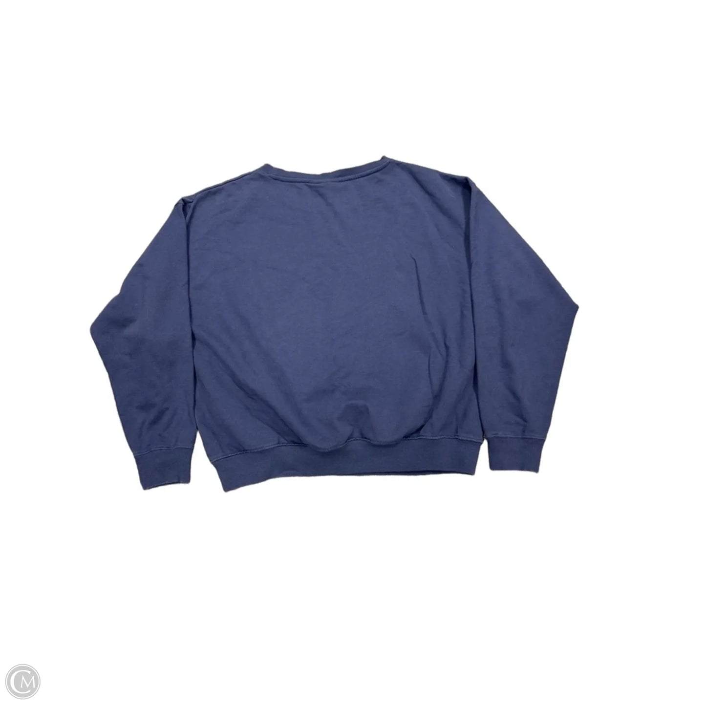 Top Long Sleeve By Disney In Blue, Size: L