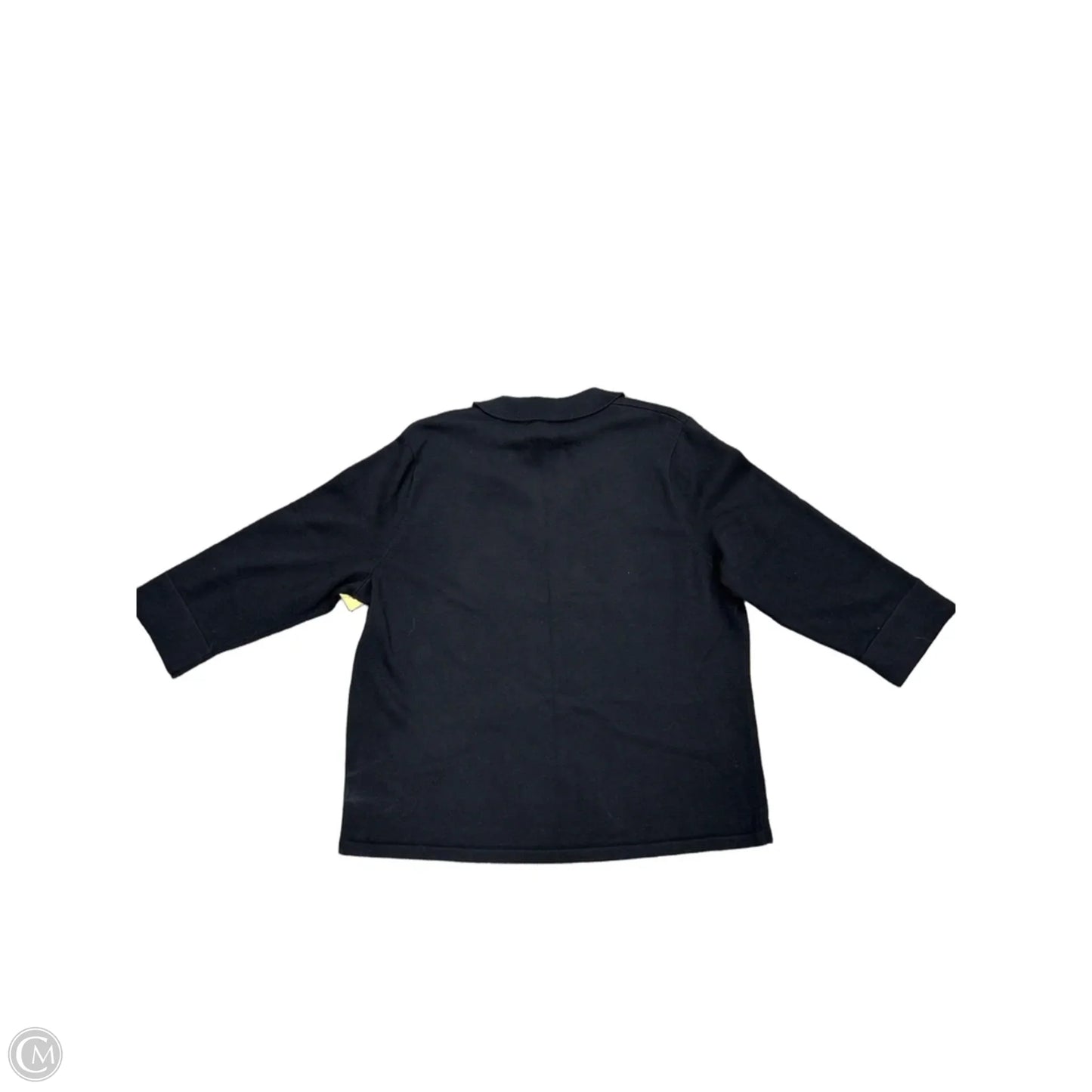 Top Long Sleeve By Jones New York In Black, Size: 2x