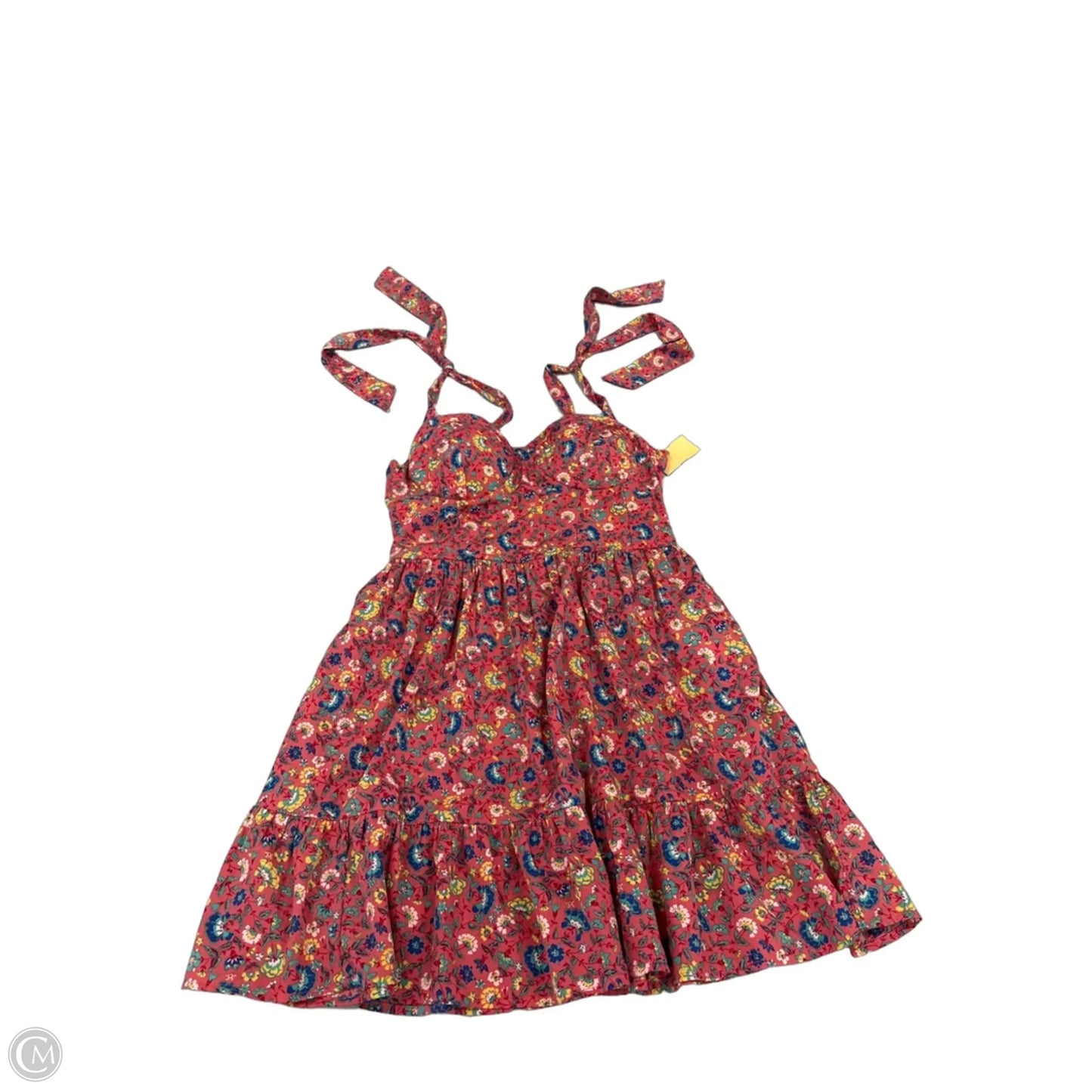 Dress Casual Short By Cme In Floral Print, Size: M