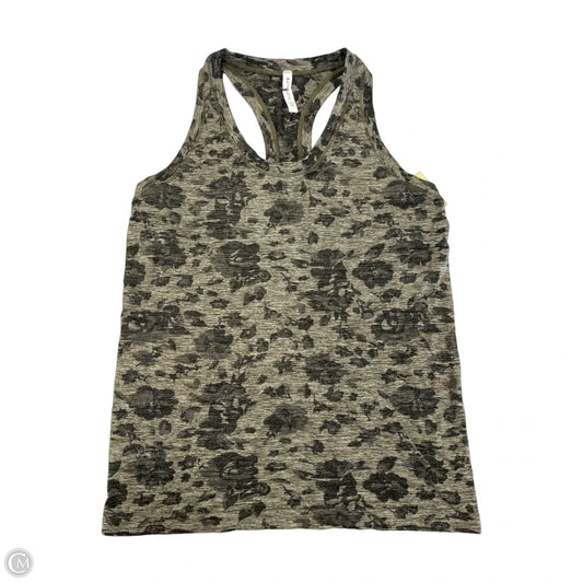 Athletic Tank Top By Athleta In Green, Size: M