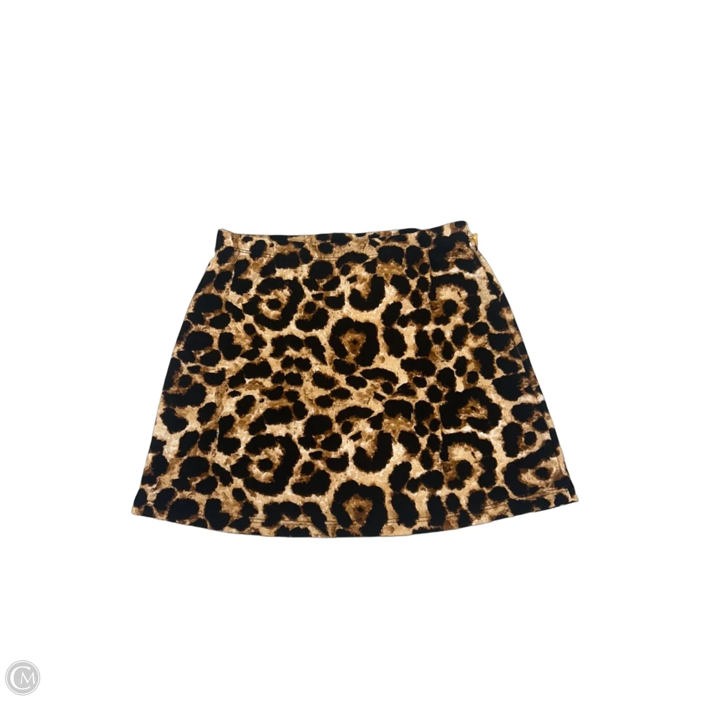 Skirt Mini & Short By Cmf In Animal Print, Size: Xs