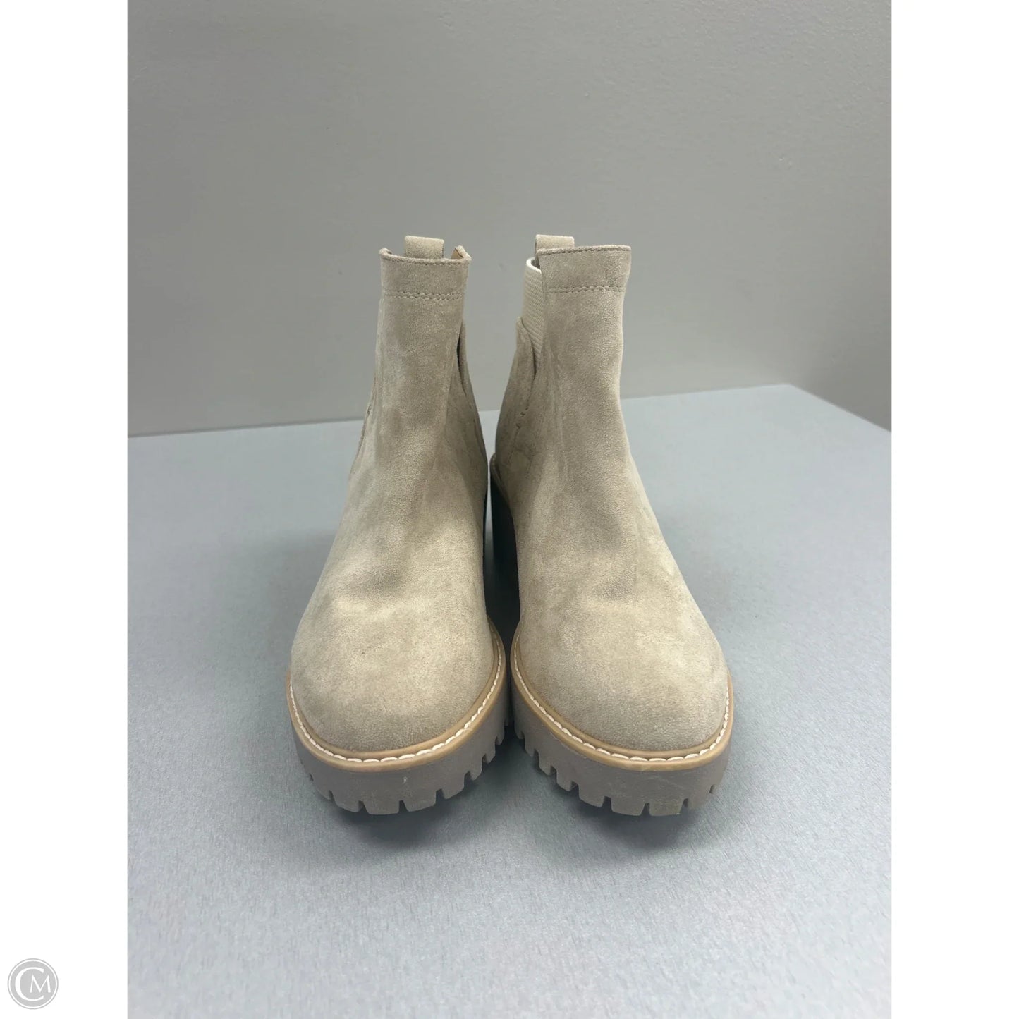 Boots Ankle Heels By Dolce Vita In Beige, Size: 9
