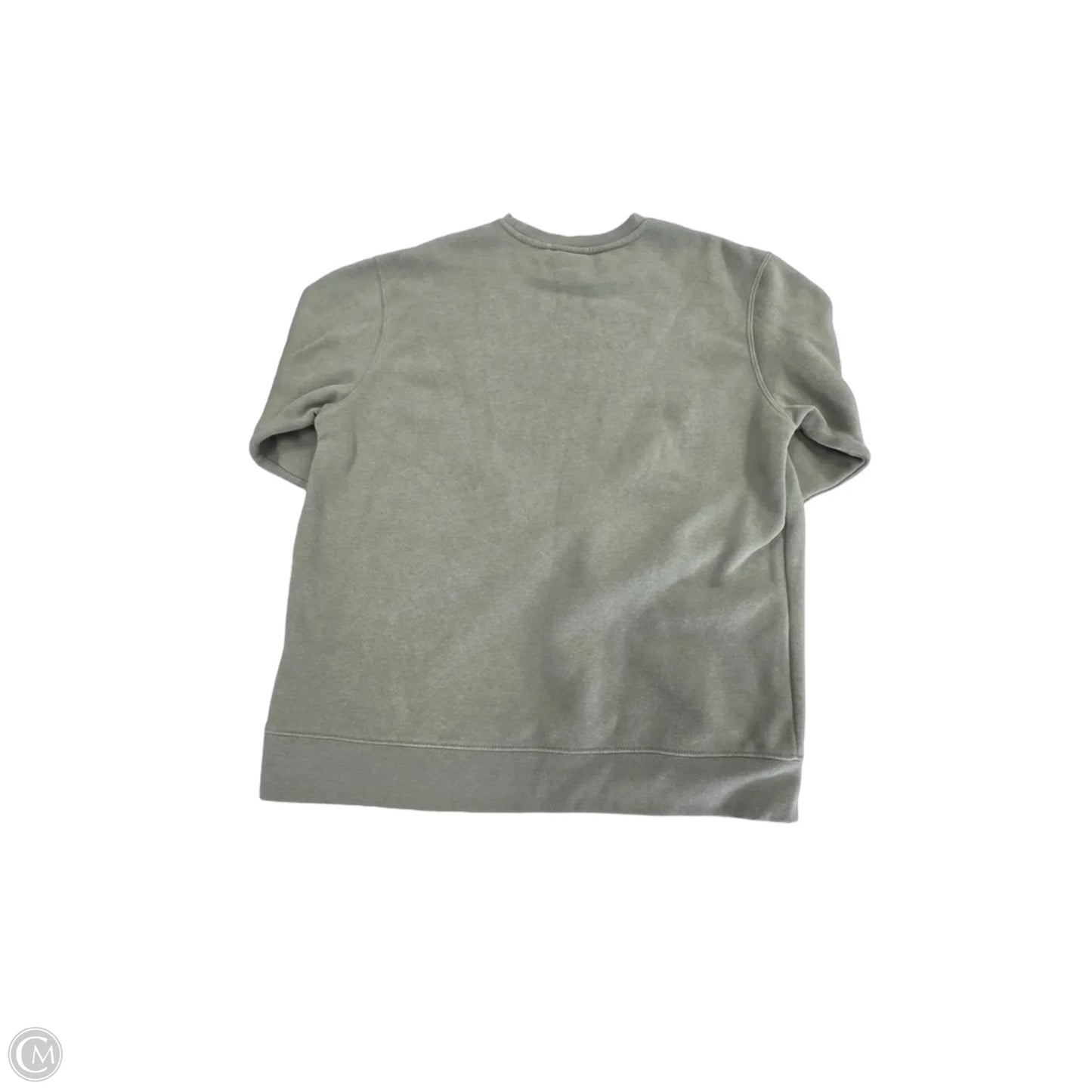 Sweatshirt Collar By Quicksilver In Green, Size: M