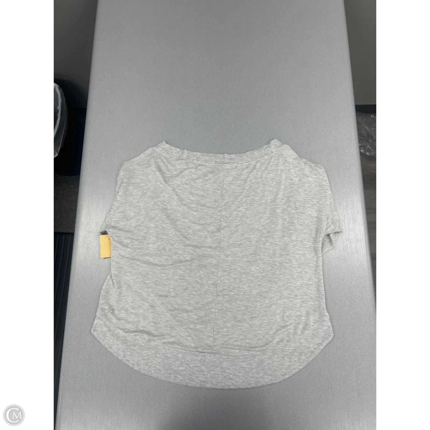 Athletic Top Long Sleeve Crewneck By All In Motion In Grey, Size: L