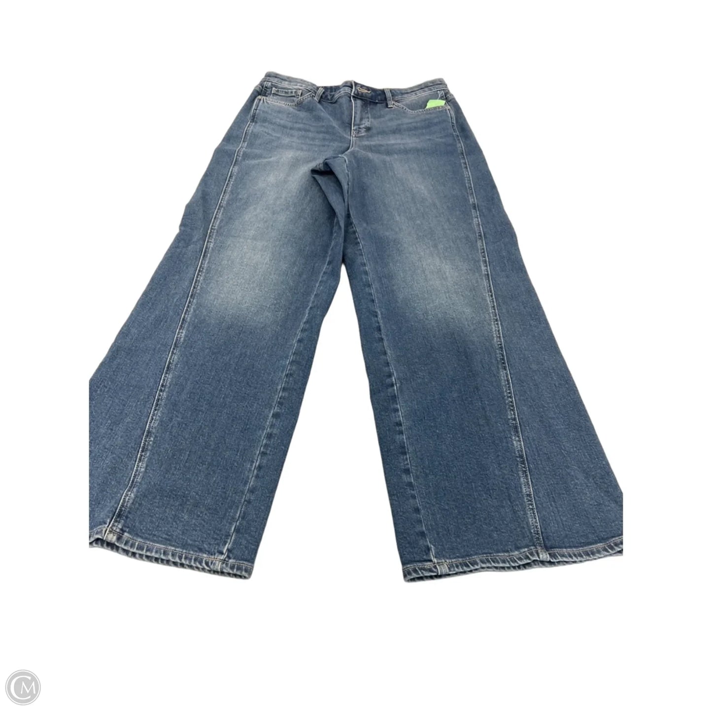 Jeans Wide Leg By Not Your Daughters Jeans In Blue Denim, Size: 10