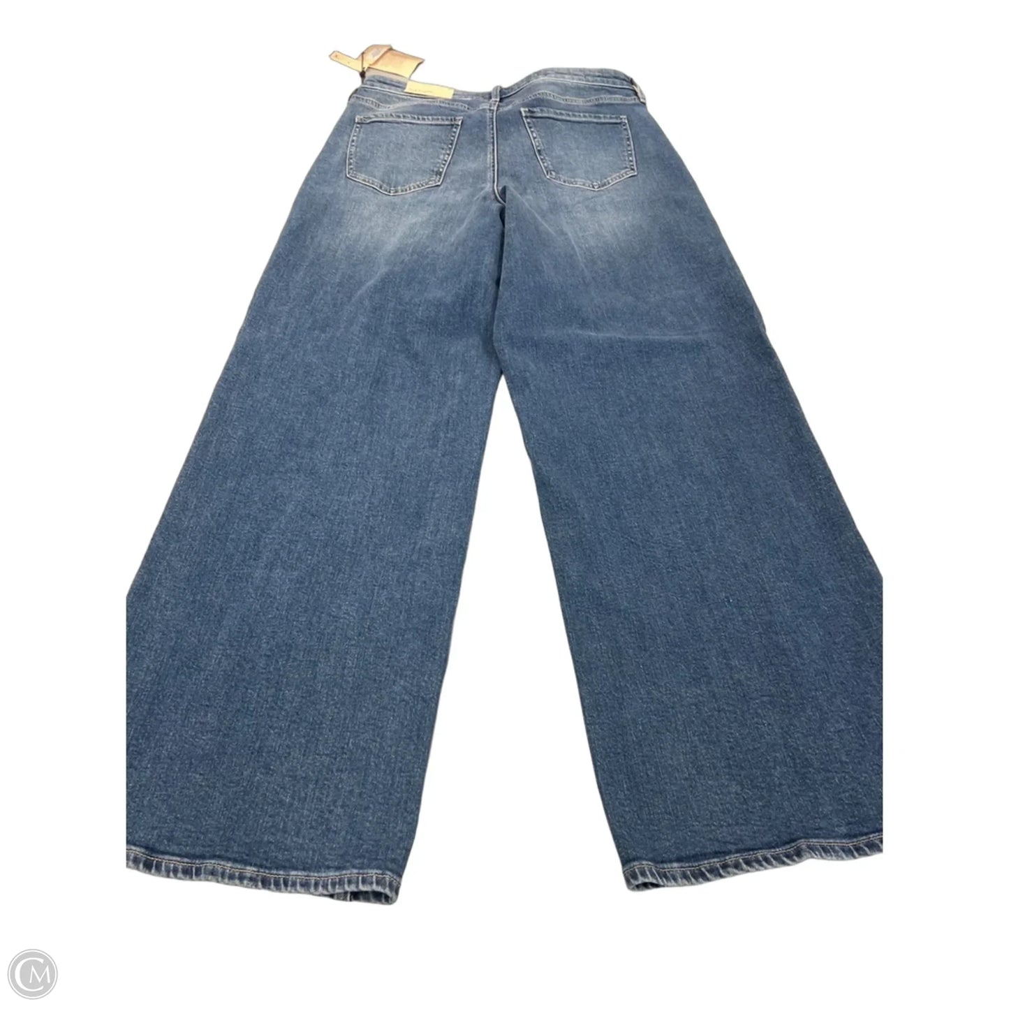 Jeans Wide Leg By Not Your Daughters Jeans In Blue Denim, Size: 10