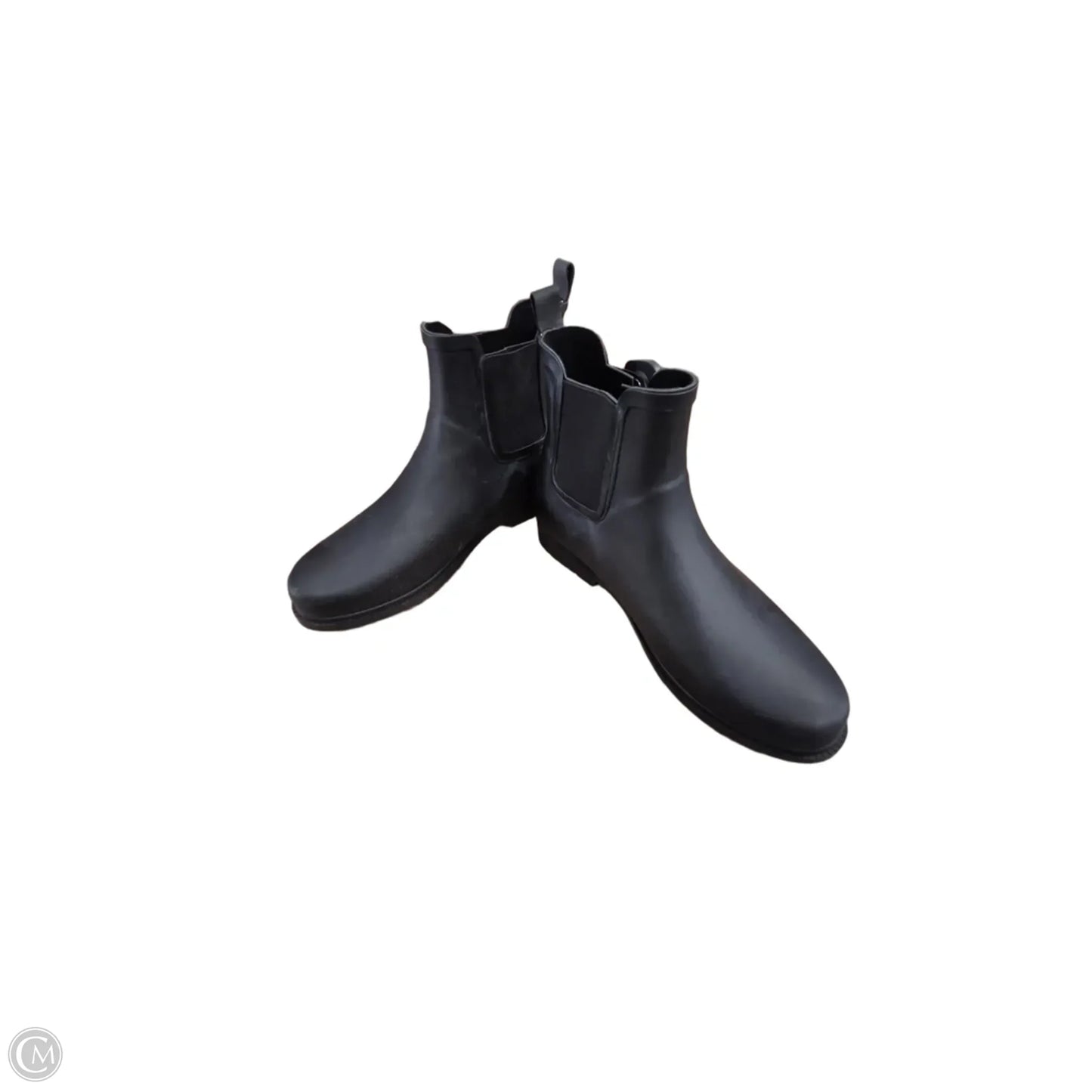 Boots Ankle Flats By J. Crew In Black, Size: 10