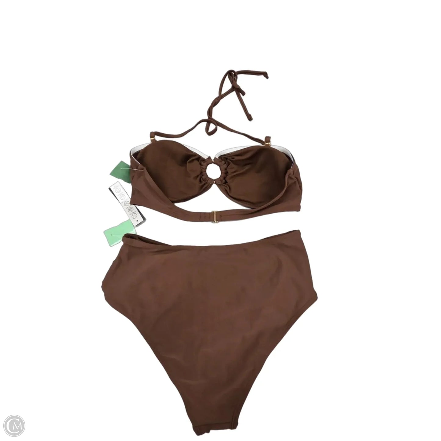 Swimsuit 2pc By Tahari In Brown, Size: Xl