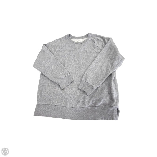 Sweatshirt Collar By Colsie In Grey, Size: M