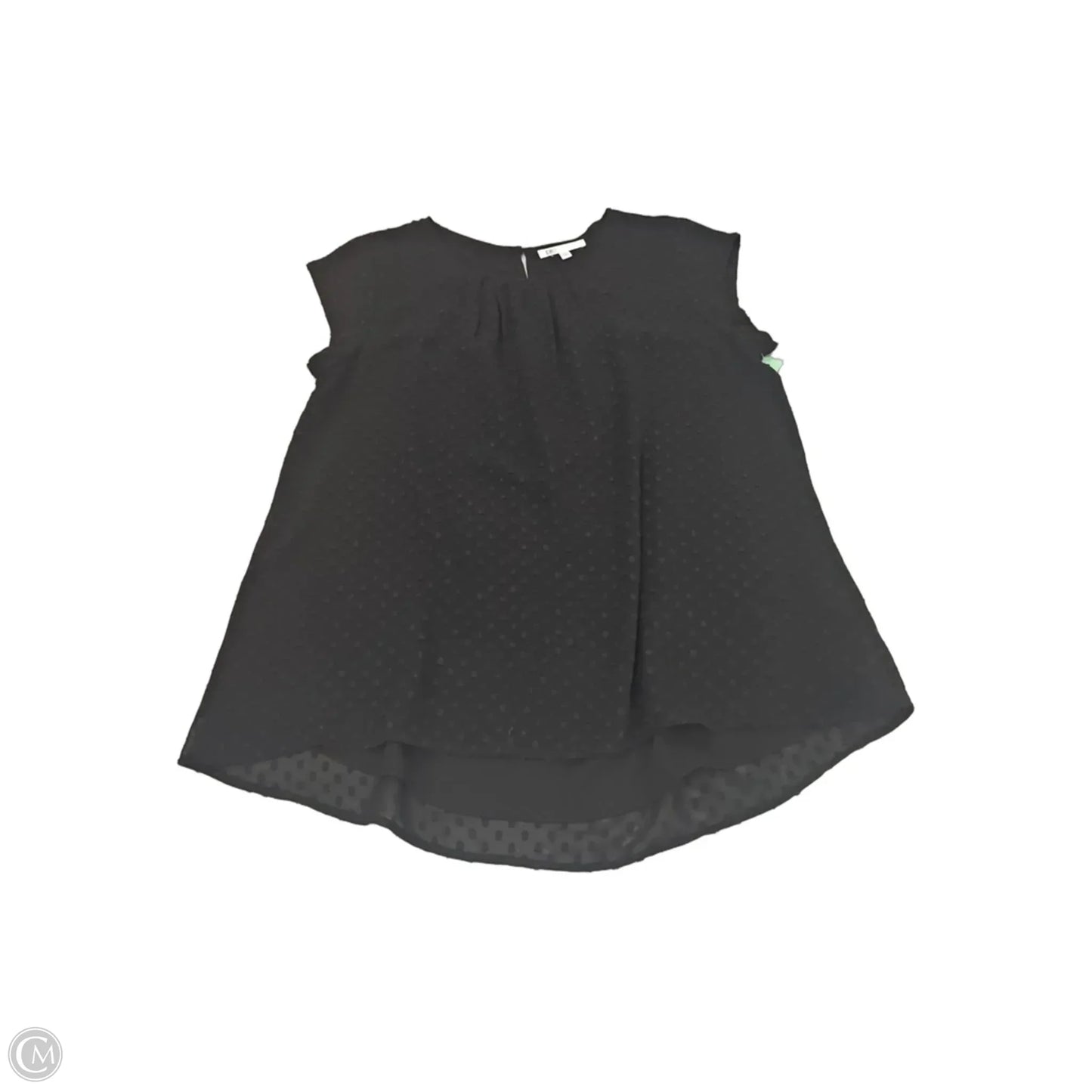 Top Short Sleeve By Dr2 In Black, Size: M