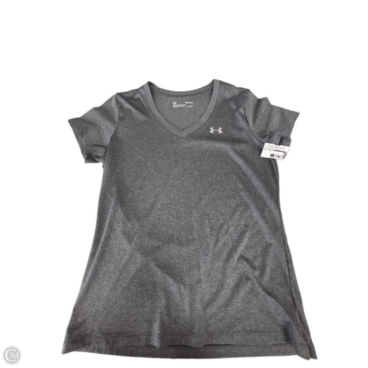 Top Short Sleeve Basic By Under Armour In Grey, Size: M