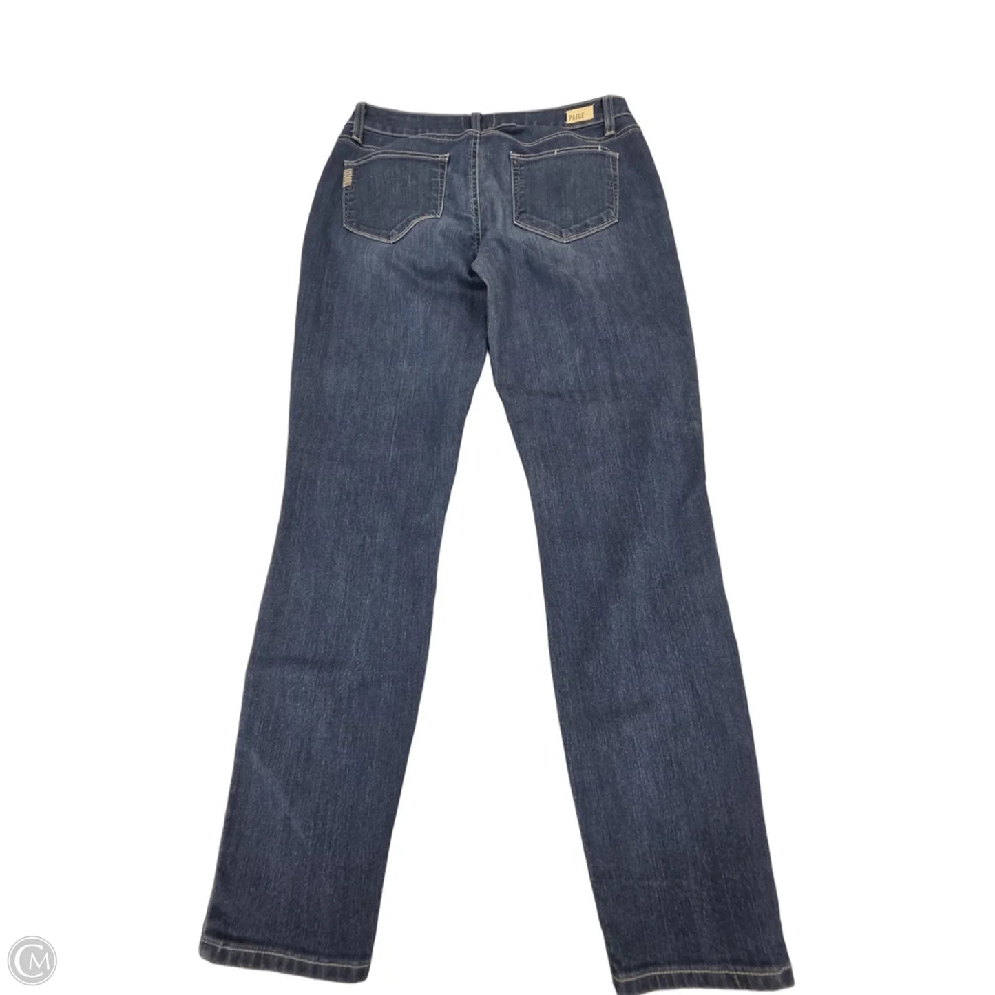 Jeans Skinny By Paige In Blue Denim, Size: 12