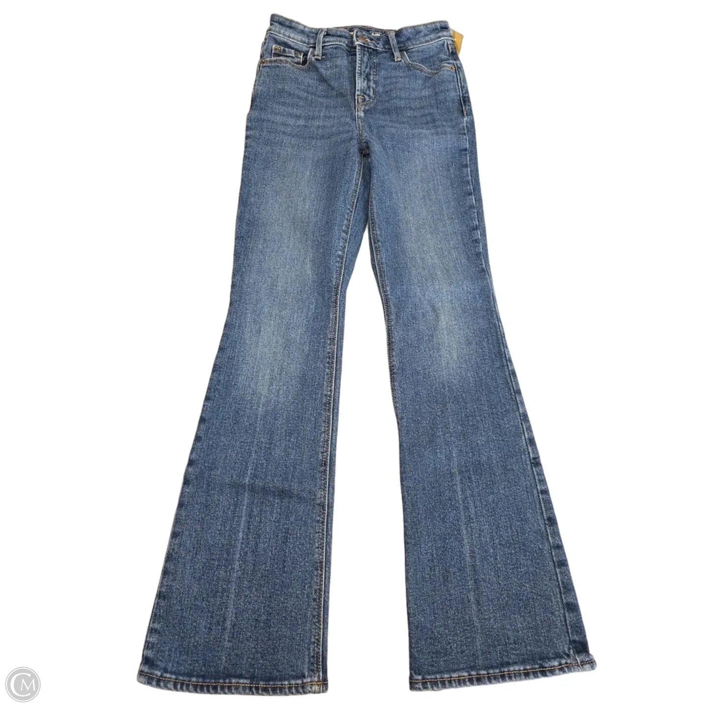 Jeans Flared By Old Navy In Blue Denim, Size: 0