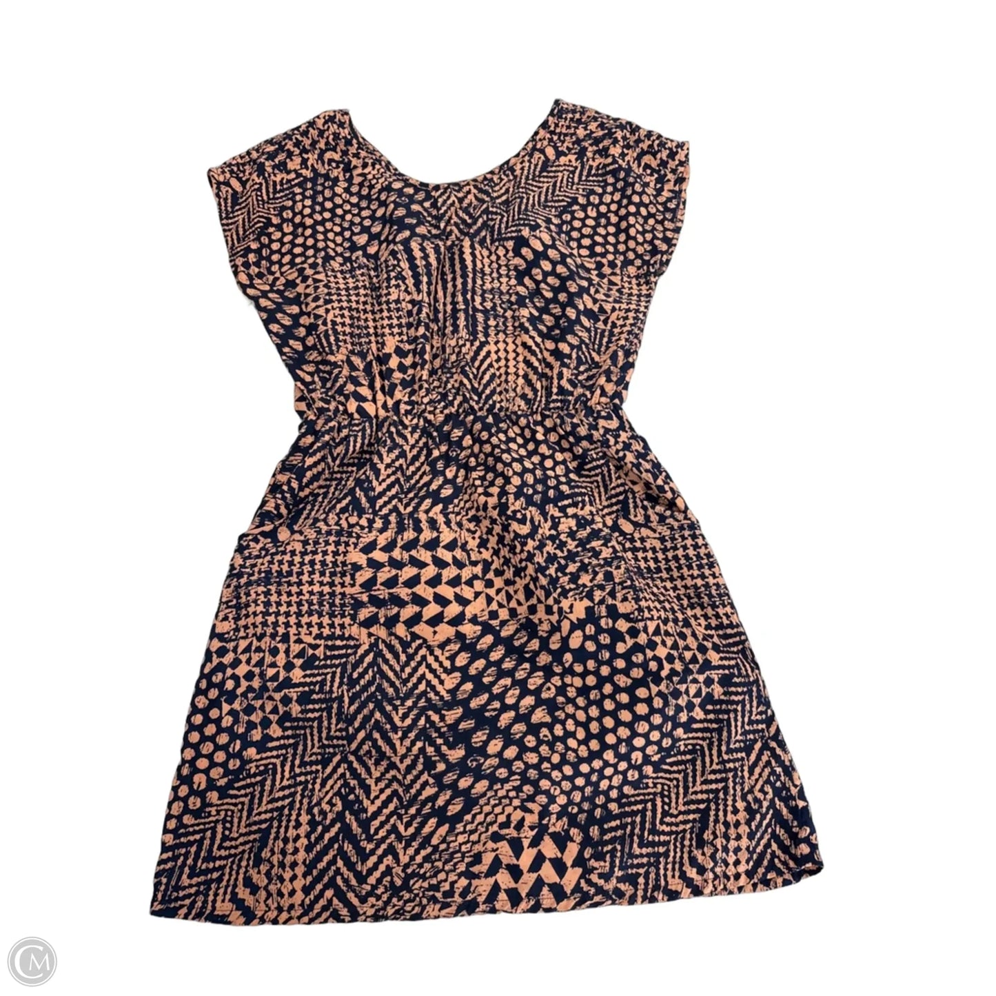 Dress Casual Short By Cmf In Geometric Pattern, Size: S
